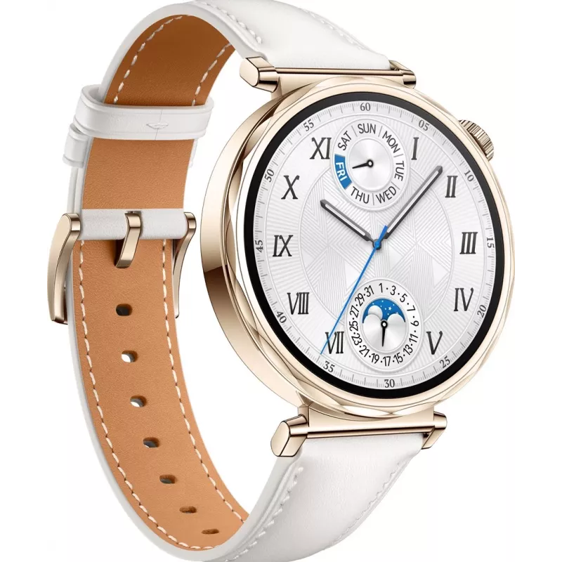 Huawei WATCH GT 5 41 mm | smart hodinky | GPS (satelit) | AMOLED | 1,32 palca | biela