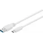 Wentronic Goobay USB 3.0 SuperSpeed kábel > USB-C™, 0,5 m – USB 3.0 konektor samec (Type-A) > USB-C konektor samec (67185)
