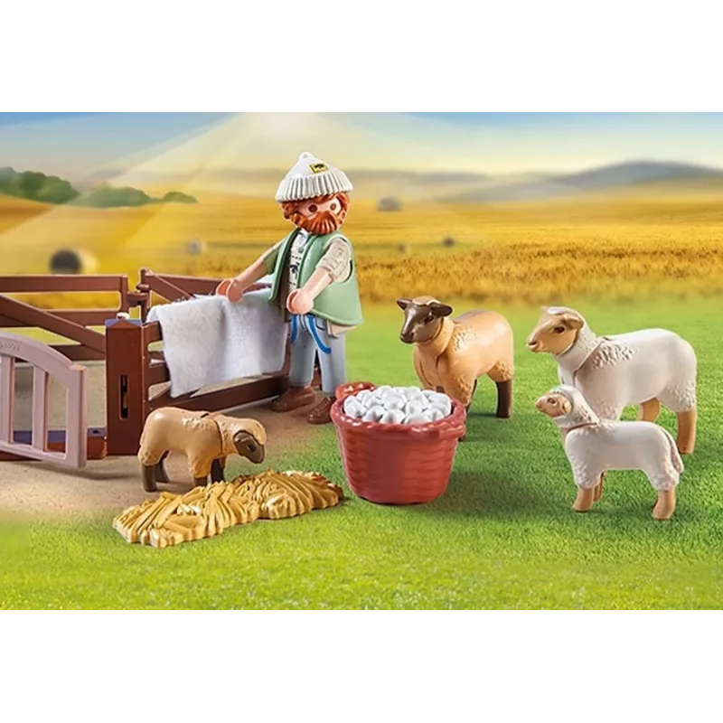 Simulačná hra s ovcami Playmobil