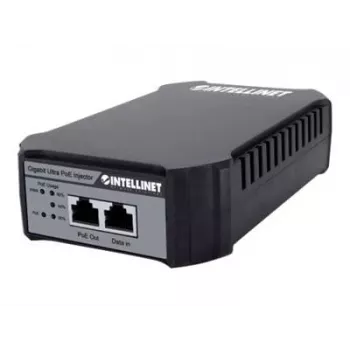 Intellinet Gigabit PoE++ injektor, jeden 95 W port, v súlade s IEEE 802.3bt (4PPoE), plastové puzdro, montáž na stenu