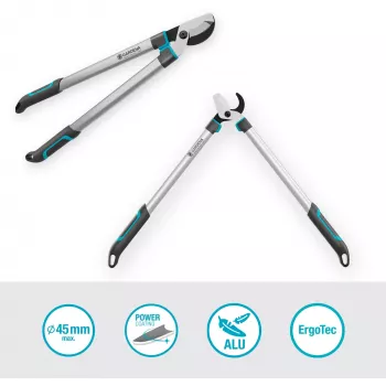 Gardena nožnice na konáre EasyCut L sivá/tyrkysová 50cm (12031-88)