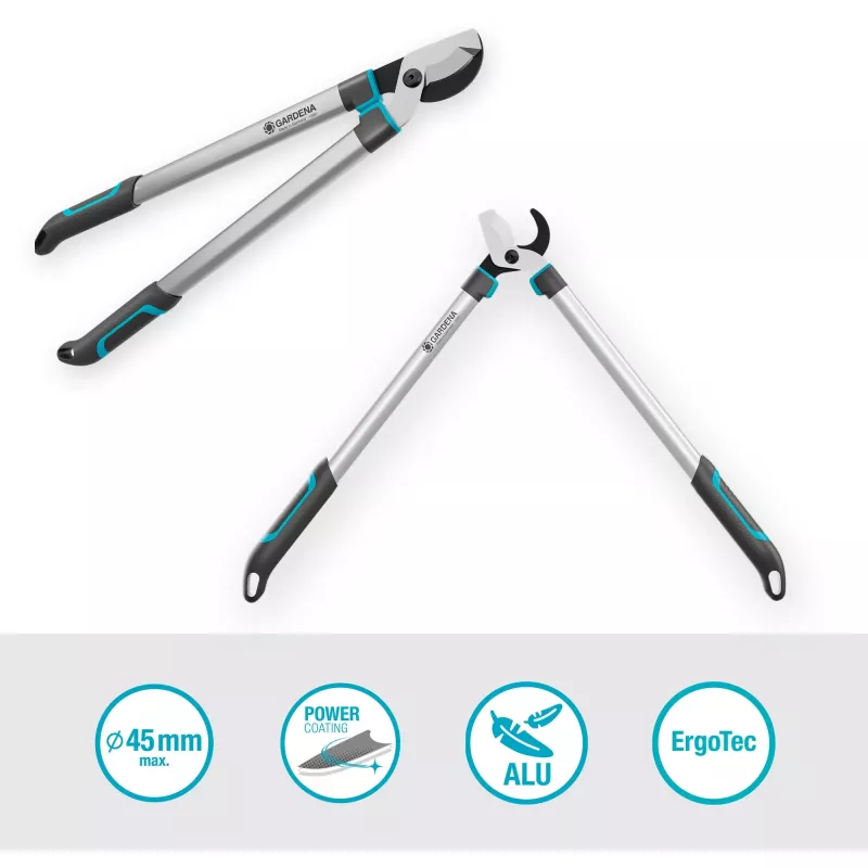 Gardena nožnice na konáre EasyCut L sivá/tyrkysová 50cm (12031-88)