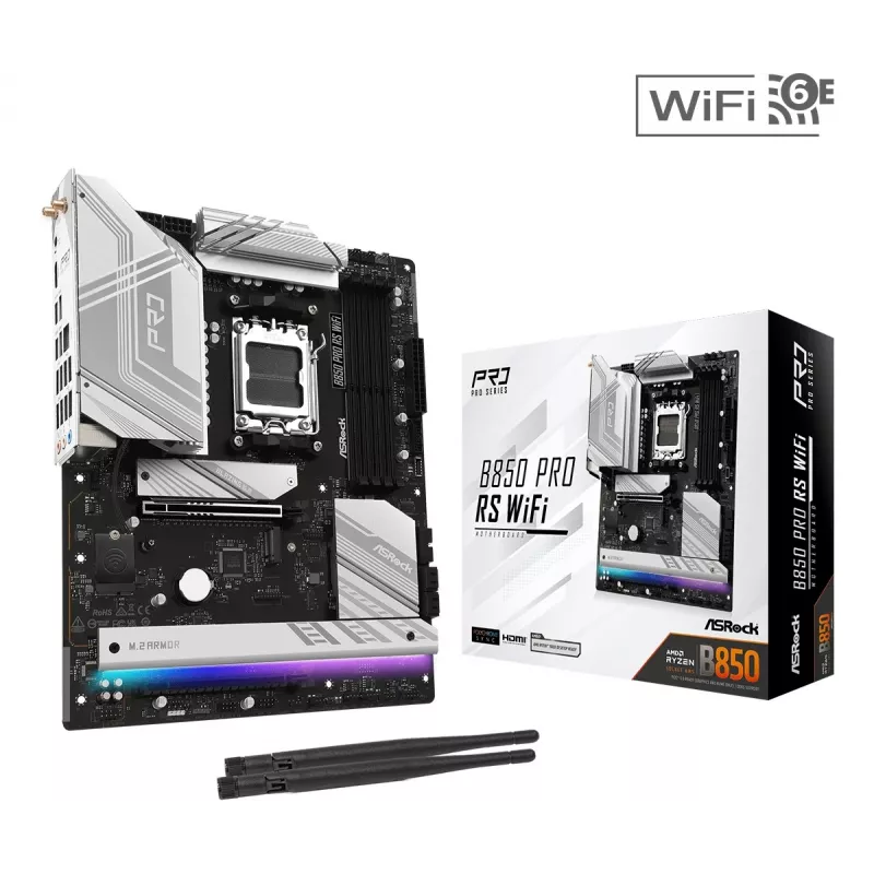 ASRock B850 Pro RS WiFi AM5 ATX základná doska