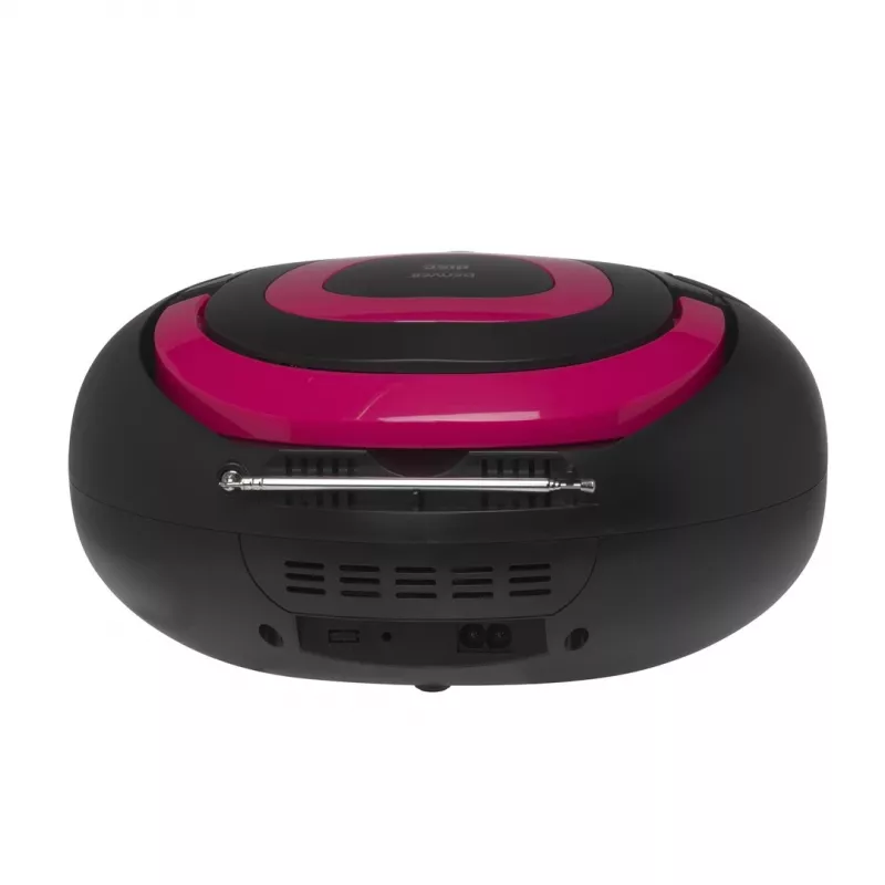 Denver TCL-212BT PINK CD prehrávač prenosný CD prehrávač čierny, ružový