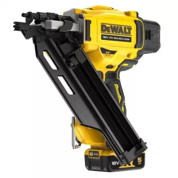 DeWalt DCN930P2 18V XR akumulátorová klincovačka, 33°, 64-90 mm, 2x 5,0 Ah