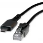 VALUE konvertorový kábel USB3.2 Type-C - RJ45 Gigabit Eth. FTP ST/ST 1.5m - digitálny/dátový - sieťový (12.99.1166)
