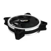 Ventilátor darkFlash DR12 PRO 12 cm čierny 1200 ot/min hydraulické ložisko