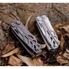 Multitool Nextool Mini FLAGSHIP NE20122 — 10-in-1 kompaktný nerezový multitool, čierny, 67×27×17 mm, 83 g