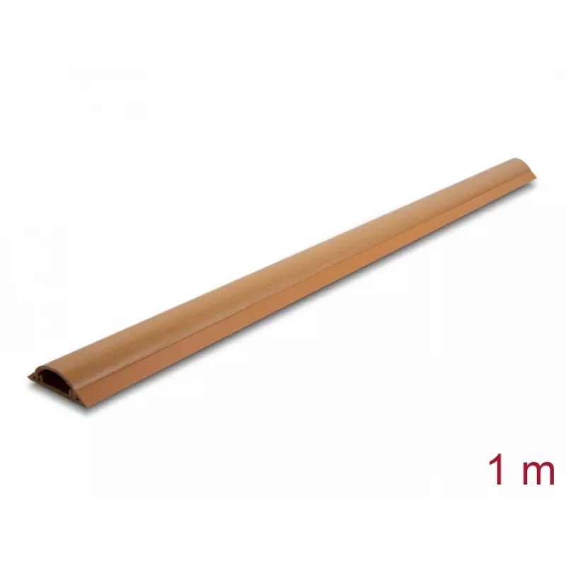 Káblový kanál DeLOCK 20731 samolepiaci 50 x 13 mm imitácia dreva
