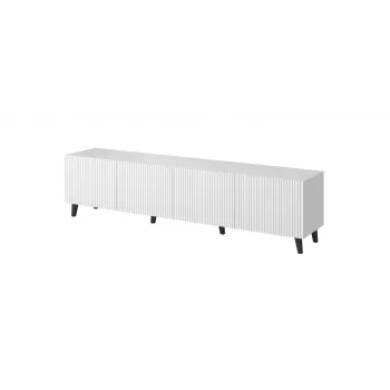 Cama RTV skrinka PAFOS 200x42x52 biela matná