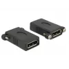 DisplayPort adaptér DeLOCK DisplayPort 1.1 F-F čierny