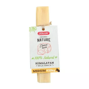 Prírodný tvrdý žuvací predmet pre psov ZOLUX Himalayan cheese M 57 g — s príchuťou syra, stredne veľký, jednotlivé balenie pre dospelé malé psy