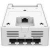 Wireless Access Point TP-LINK EAP775-Wall 9300 Mbit/s, Tri-Band 2.4/5/6 GHz, 5x RJ-45, PoE, biela