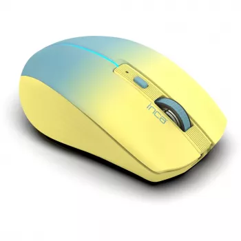 Cian Technology GmbH INCA myš IWM-511RS Bluetooth+bezdrôtová RGB základná farba žltá