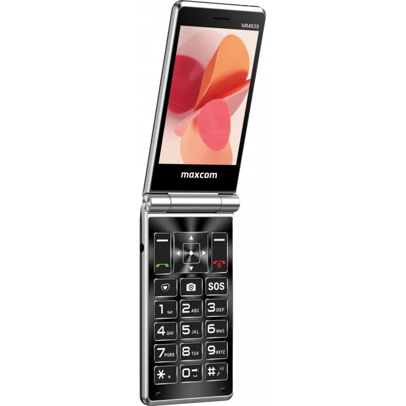 Vysúvací telefón MM 835L 4G Dual-SIM čierny