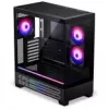 PHANTEKS XT View Matrix PC skriňa, Midi-Tower, E-ATX, temperované sklo, Matrix LED - čierna (PH-XT523VM1_DBK01)