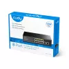 Cudy FS1010P sieťový switch Fast Ethernet (10/100) Power over Ethernet (PoE) čierny