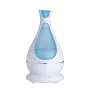 Mini difuzér aroma s LED svetlom, 400 ml, biela