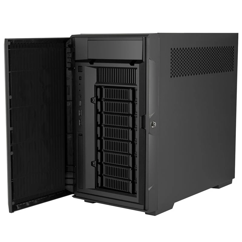 Silverstone CS382 čierna