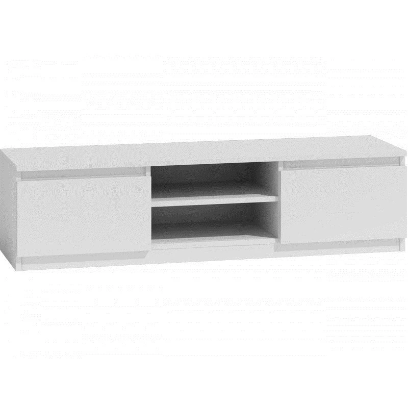 Topeshop RTV140 BIEL TV stojan 2 police