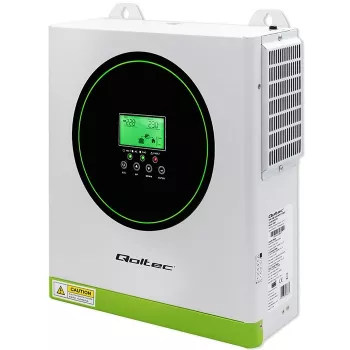 Qoltec solárny hybridný menič Off-Grid 1500W