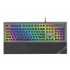 iBox Aurora K-5 klávesnica USB QWERTY strieborná
