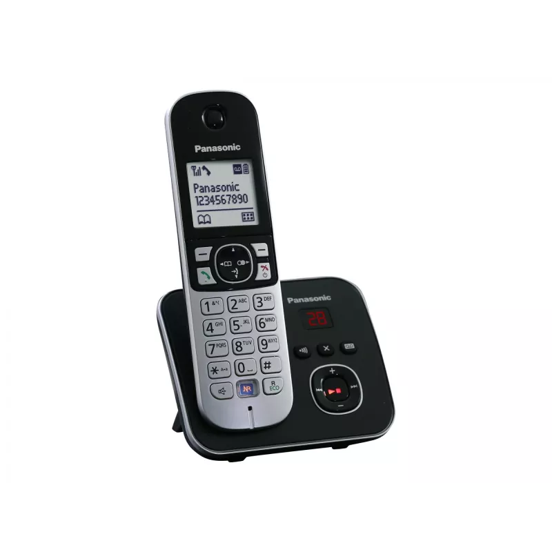 DECT telefón Panasonic KX-TG6821GB čierny
