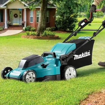Makita DLM481Z kosačka ručná kosačka akumulátorová čierna, modrá, metalická