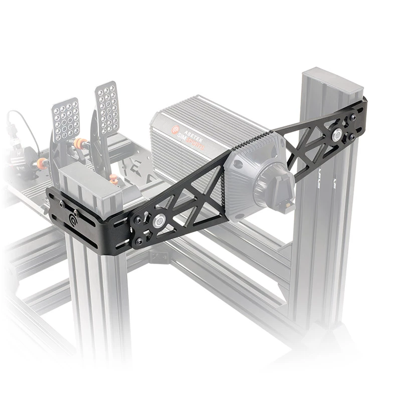 Montážny držiak Asetek SimSports oceľ čierny 135x535x168mm