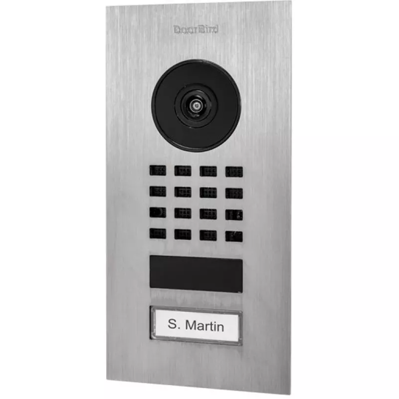 Video vrátnik DoorBird D1101V nehrdzavejúca oceľ 1080p IR