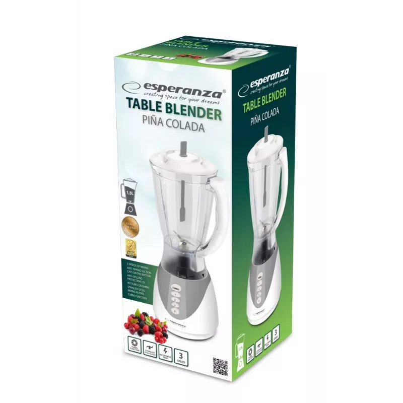 Esperanza EKM023E mixér 350W 1,5L sivá