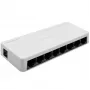 Sieťový switch QOLTEC 52246 — 8 x RJ45 portov, 100 Mbps