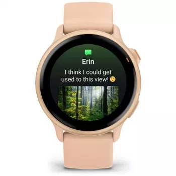 Garmin vívoactive 6 3,05 cm (1,2) AMOLED 42 mm digitálny 390 x 390 pixelov dotyková obrazovka ružová Wi-Fi GPS (satelit)