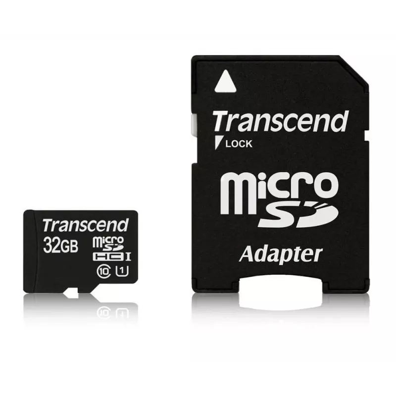 PAMÄŤOVÁ MICRO SDHC 32GB S ADAPTÉROM/CLASS10 TS32GUSDU1 TRANSCEND