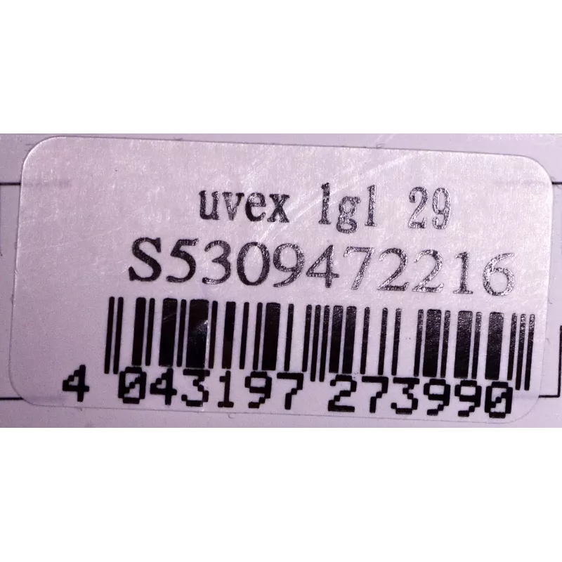 Ochranné okuliare UVEX LGL 29 – model 53/0/947/2216/UNI, čierny rám