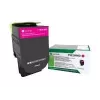 Lexmark 71B2HM0 tónerová kazeta, purpurová, 3500 strán