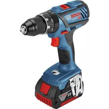 Bosch GSB 18V-28 akumulátorový príklepový vŕtací skrutkovač 28500 ot/min čierna, modrá, červená