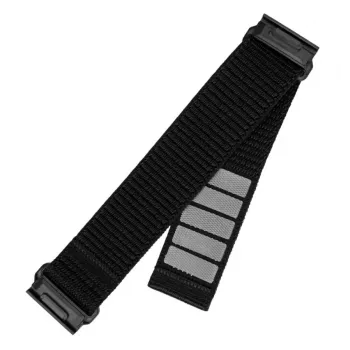 Náhradný športový remienok 22 mm pre Garmin QuickFit od FIXED – 160–210 mm, čierny