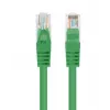 PATCHCORD Cat.5E UTP 1.5M zelený FLUKE BESTANDEN LANBERG 10ER-PACK