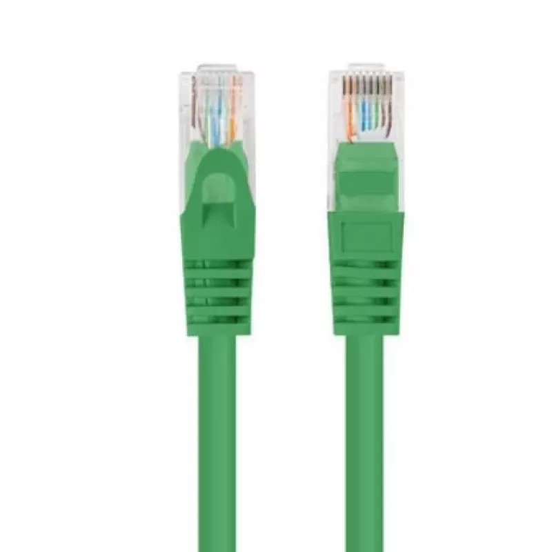 PATCHCORD Cat.5E UTP 1.5M zelený FLUKE BESTANDEN LANBERG 10ER-PACK
