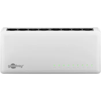 Goobay 8-portový Gigabit Ethernet sieťový switch (64564)