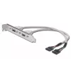 USB slotový kábel Digitus AK-300301-002-E
