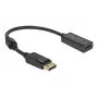 Adaptér DisplayPort 1.2 konektor samec na HDMI konektor samica 4K DeLOCK 63559