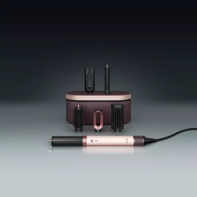 Airwrap Co-anda2x Straight + Wavy, Multistyler krémový/ružové zlato, Bluetooth, 1 700 Watt (poškodený obal)
