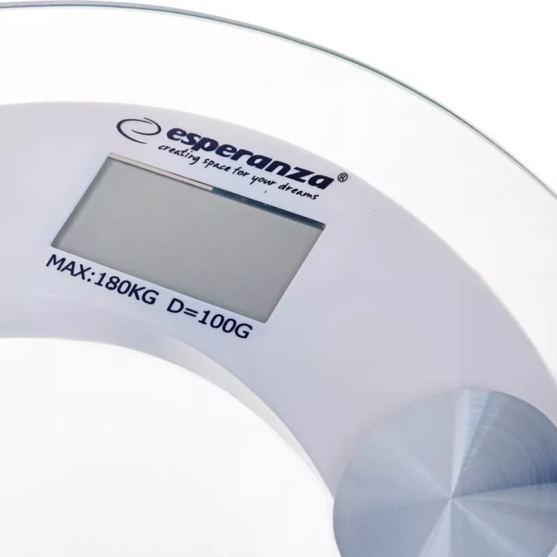 Esperanza EBS008W osobná váha elektronická osobná váha obdĺžniková biela