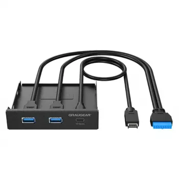 Interná rozširujúca karta/adaptér GRAUGEAR G-MP01 čierna 102x102x25mm