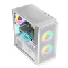 Logic PORTOS ARGB MINI USB 3.0 skriňa biela