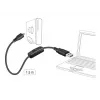 USB kábel DeLOCK 84803 USB 2.0 1,5 m USB A Micro-USB B čierny