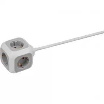 Brennenstuhl 1150090 predlžovací kábel 1,4 m 4 AC výstupy interiér biely (1150090)