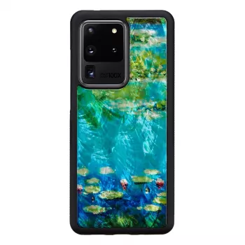 Ochranné puzdro iKins pre Samsung Galaxy S20 Ultra – čierny dizajn lekien
